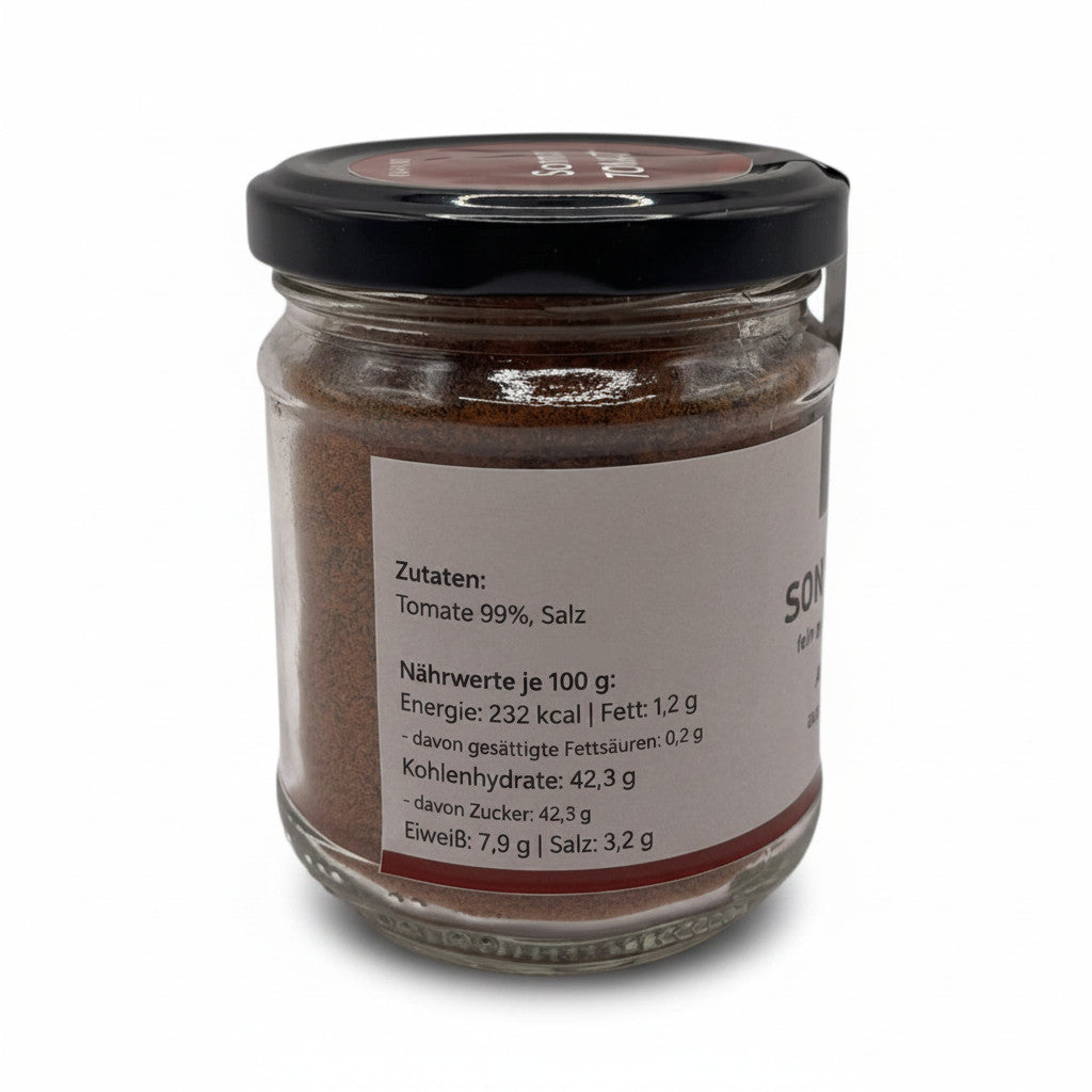 Tomatenpulver aus sonnengereiften Tomaten (120 g)