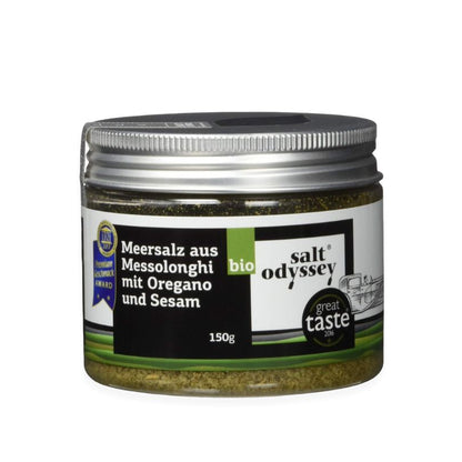 Salt Odyssey Meersalz – Oregano & Sesam (150 g)