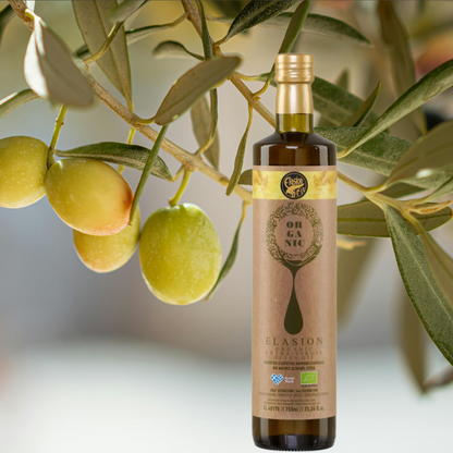 Elasion Bio-Olivenöl – 750 ml | Extra Nativ & Kaltgepresst | Aus Kreta, Griechenland