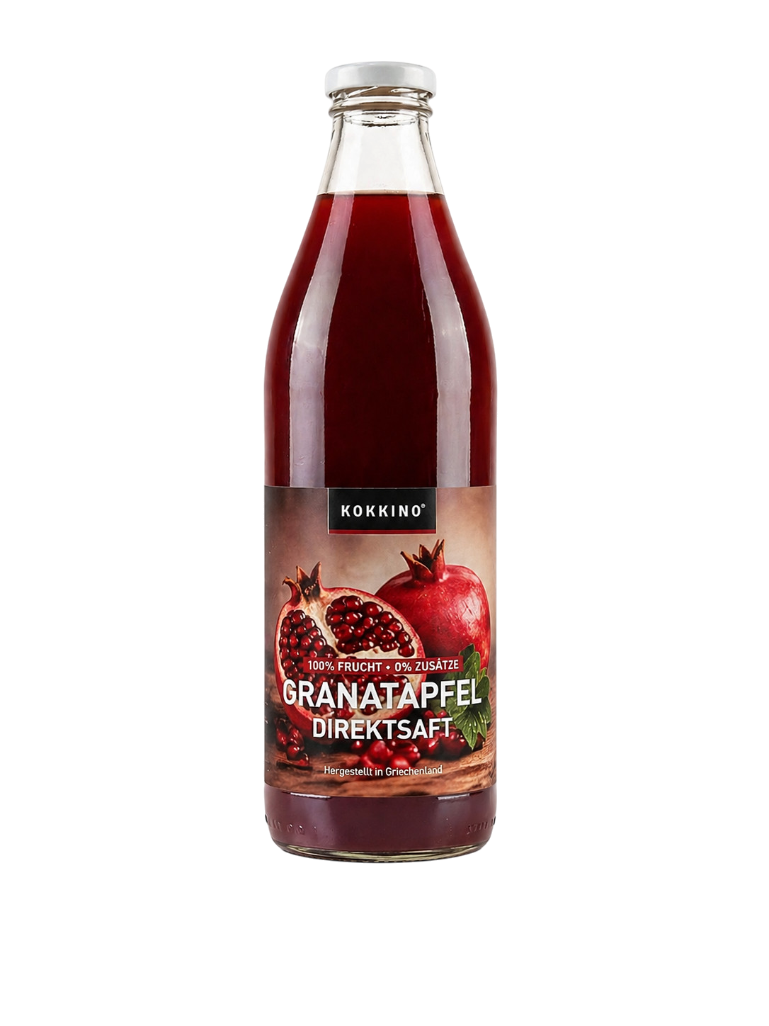 KOKKINO Granatapfel Direktsaft – 100 % Direktsaft aus Griechenland