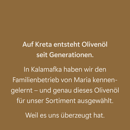 KOKKINO RIZA – Natives Olivenöl Extra aus Kreta