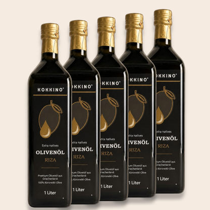 KOKKINO RIZA – Natives Olivenöl Extra aus Kreta