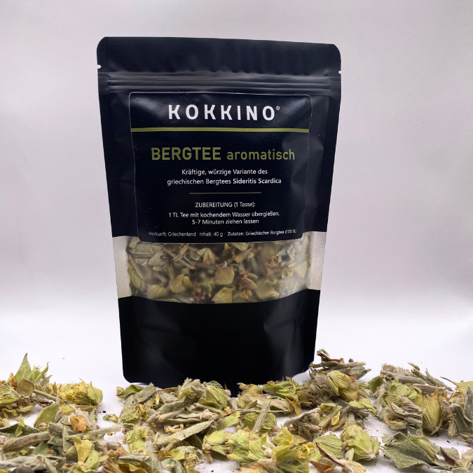 KOKKINO Griechischer Bergtee – Sideritis Scardica (40 g)