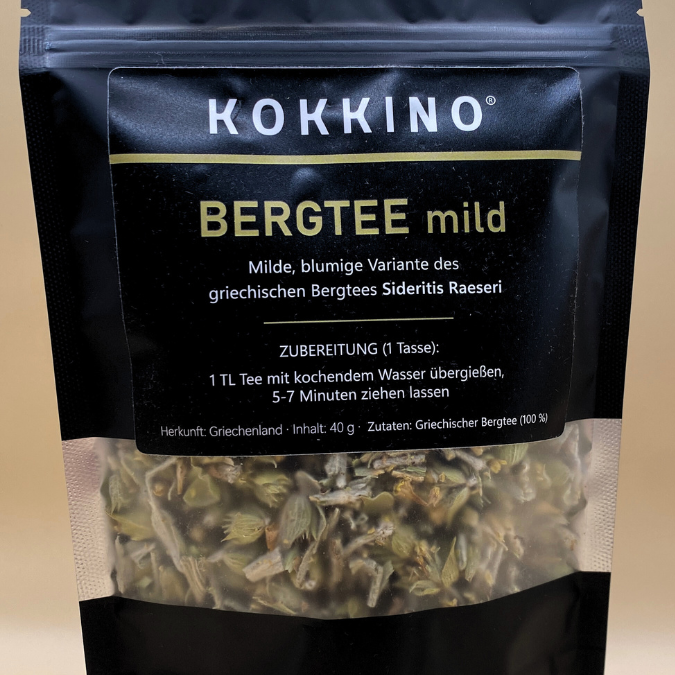 KOKKINO Griechischer Bergtee – Sideritis Raeseri (40 g)