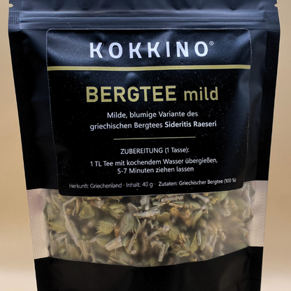 KOKKINO Griechischer Bergtee – Sideritis Raeseri (40 g)