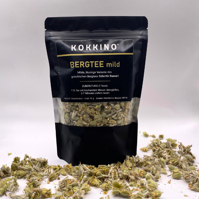 KOKKINO Griechischer Bergtee – Sideritis Raeseri (40 g)