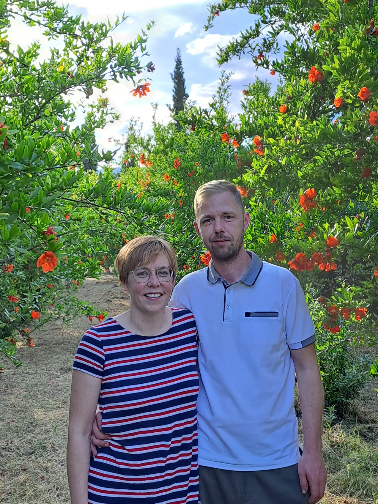 Maria und Philipp von Kokkino gemeinsam in Griechenland