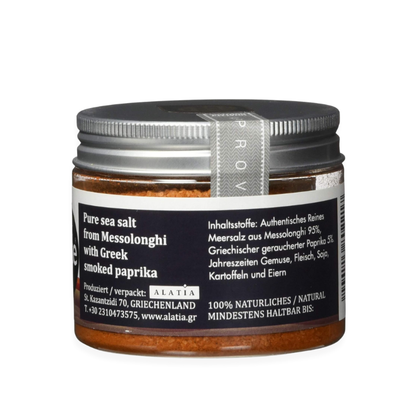 Salt Odyssey Meersalz –  geräucherter Paprika (150 g)