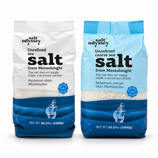 Salt Odyssey Reines Meersalz aus Messolonghi (1 kg)