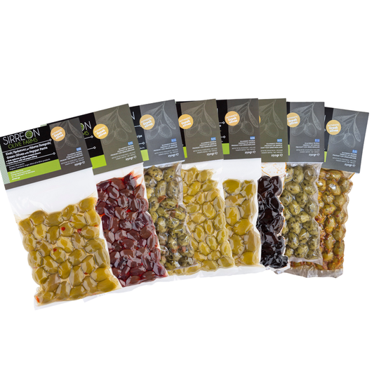 Griechisches Oliven-Sparpaket – 8 × 250 g Vakuum
