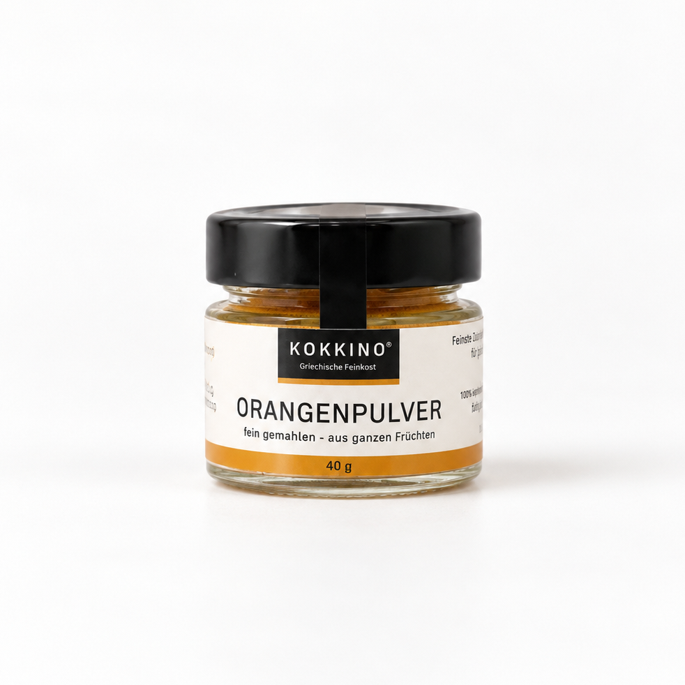 Orangenpulver aus griechischen Orangen (40 g)