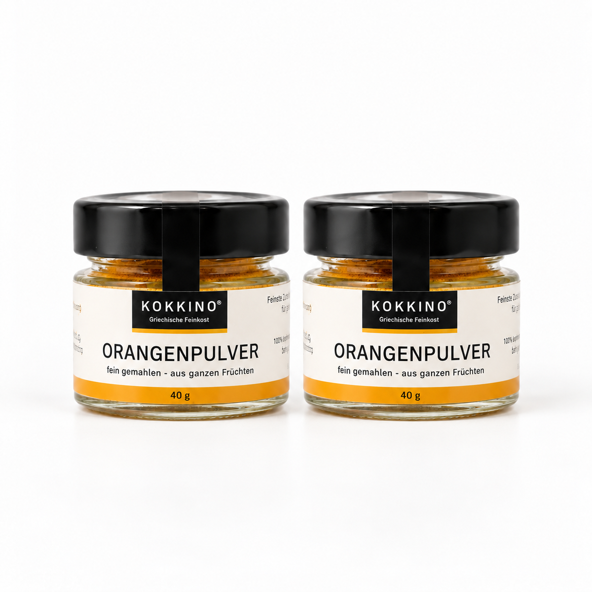 Orangenpulver aus griechischen Orangen (40 g)