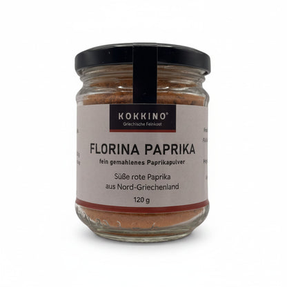 Griechisches Paprika Pulver Florina – 120 g Glas