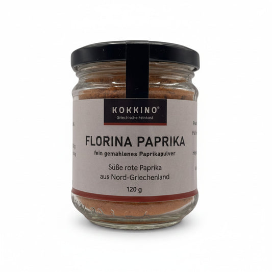 Griechisches Paprika Pulver Florina – 120 g Glas