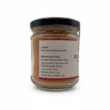 Griechisches Paprika Pulver Florina – 120 g Glas