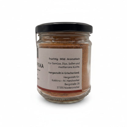 Griechisches Paprika Pulver Florina – 120 g Glas