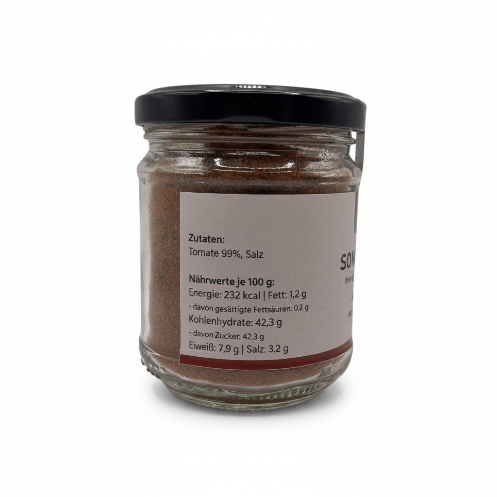 Griechisches Tomaten Pulver – 120 g Glas