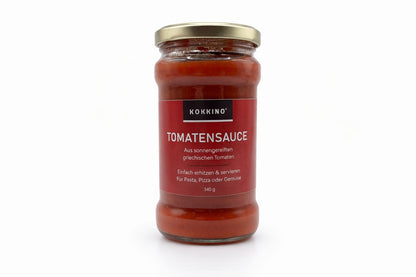 KOKKINO Tomatensauce 280 g – Handgemachte griechische Tomatensauce