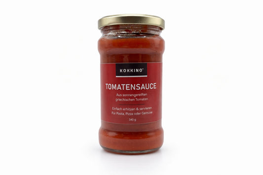 KOKKINO Tomatensauce 280 g – Handgemachte griechische Tomatensauce