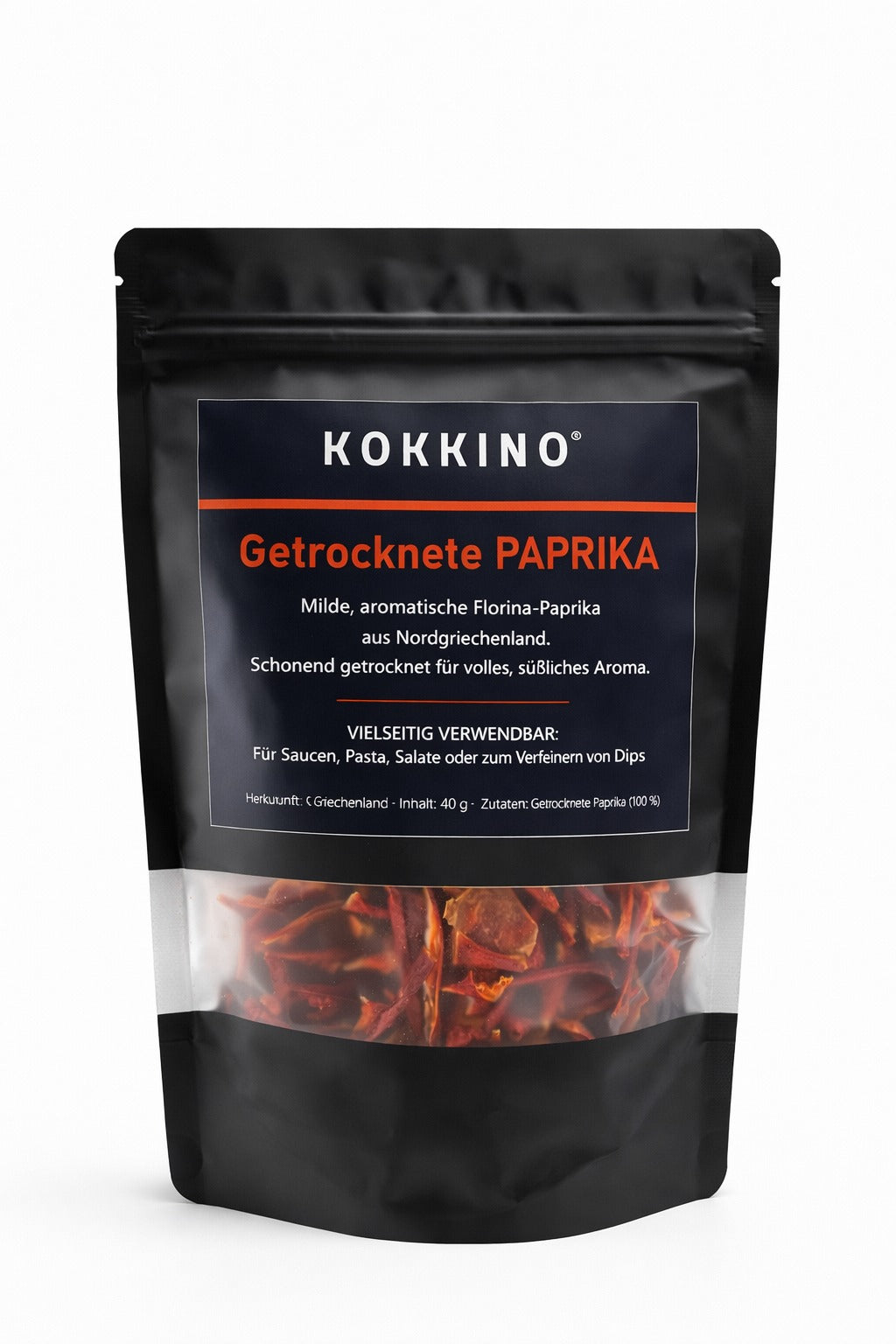 KOKKINO Florina Paprika – Getrocknet (40 g)