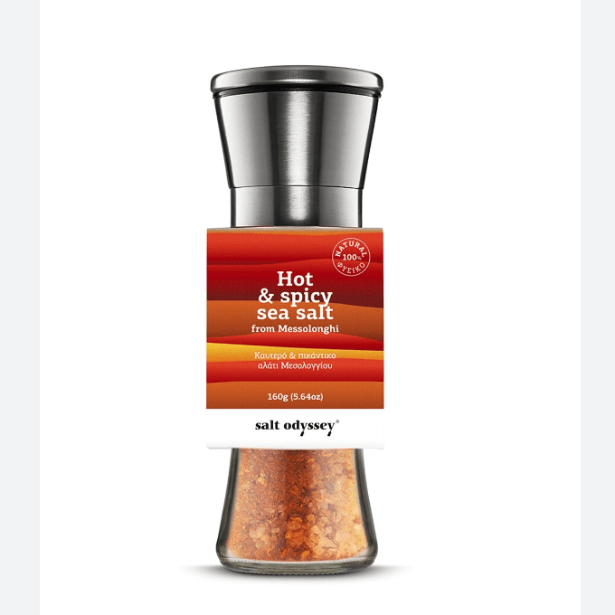 Salt Odyssey – Meersalz-Mühle „Hot & Spicy“